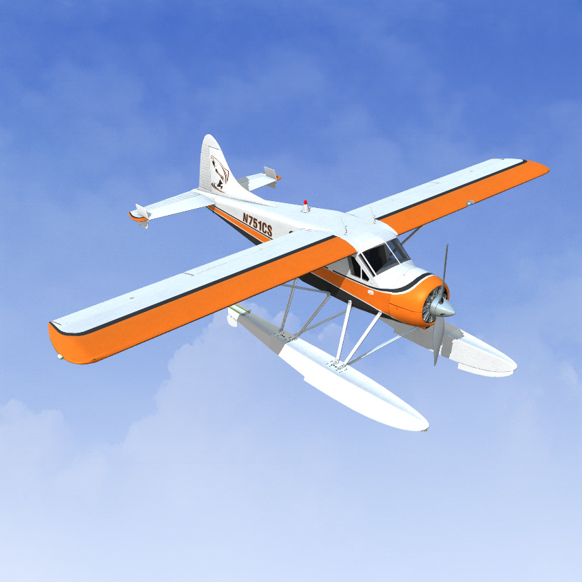 Flyzone DHC-2 Beaver Float Plane